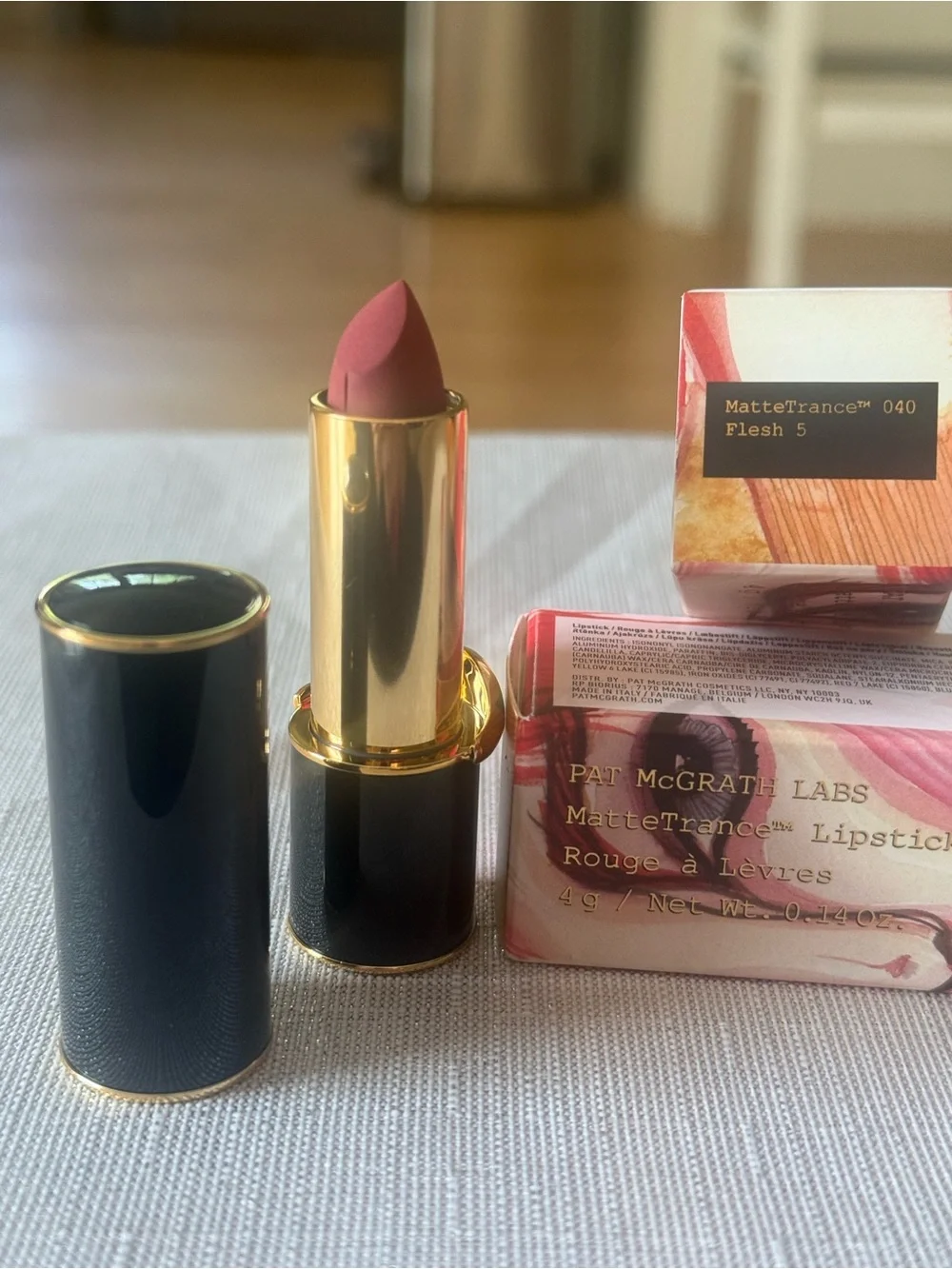 Pat McGrath Labs MatteTrance Lipstick Flesh 5 040 Full Size NIB